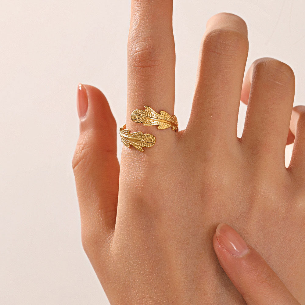 Janirelle | Korallirengas 18K Kulta