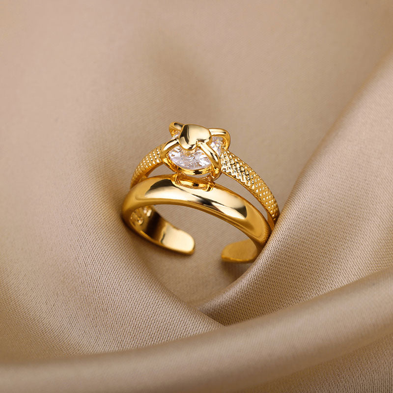 Melaniquee | Sormus 18K Kulta