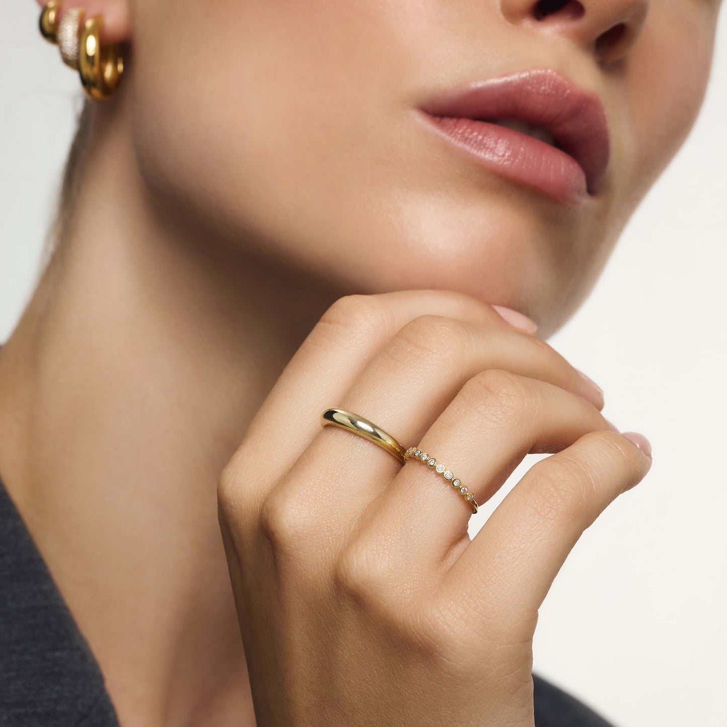 Raquienne | Midi Sormus 18k Kulta