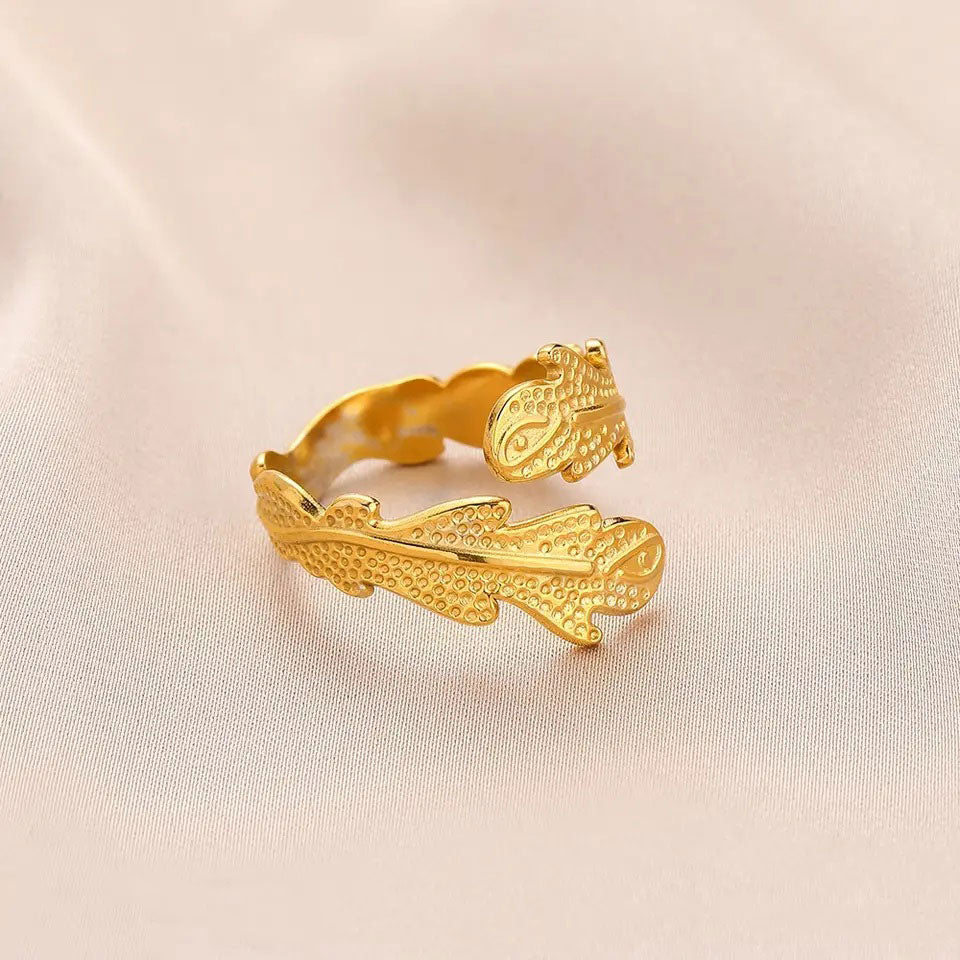 Janirelle | Korallirengas 18K Kulta
