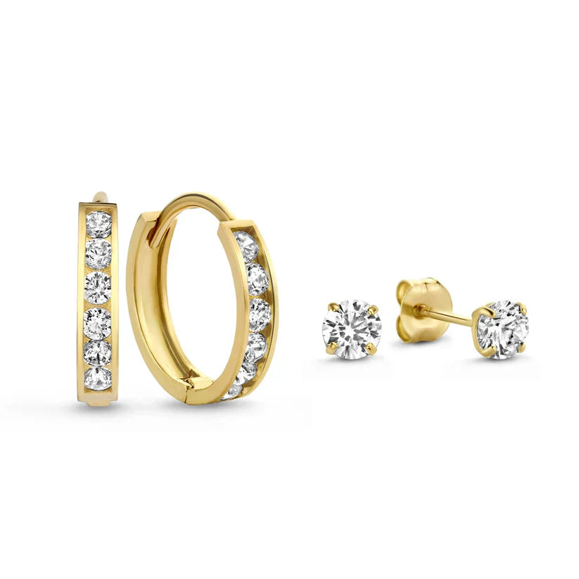 Syrenellee | Korvakorusetti 14k Kulta