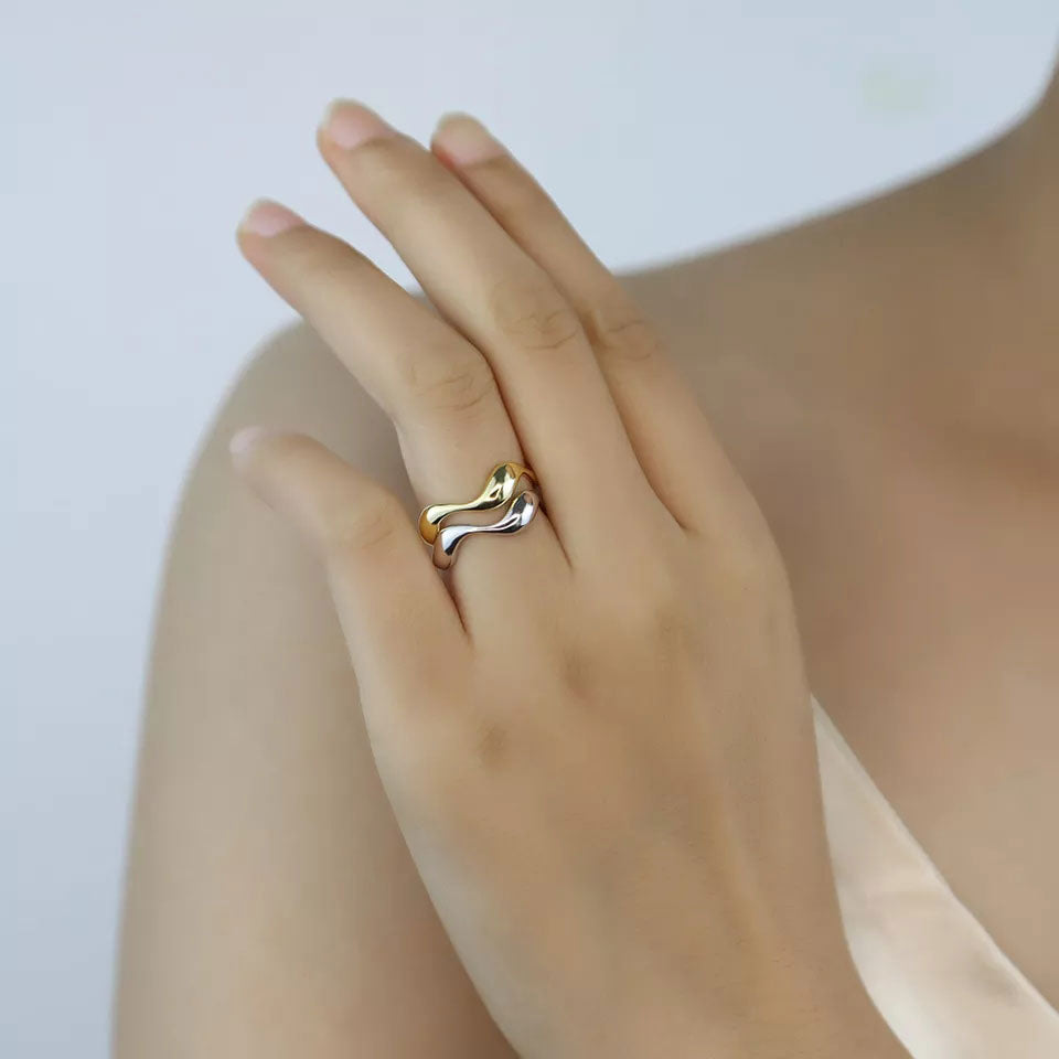 Carisseya | Aalto Sormus 18K Kulta