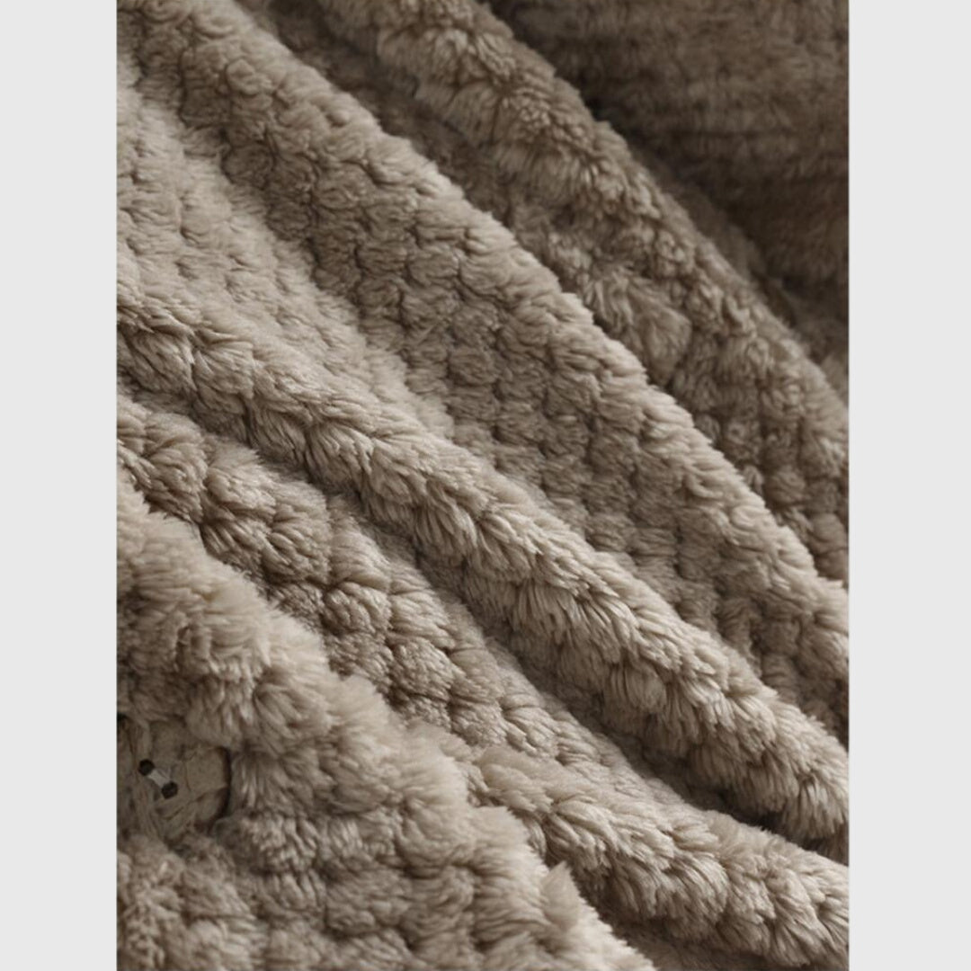Franca™ - Fleece-takki hupulla