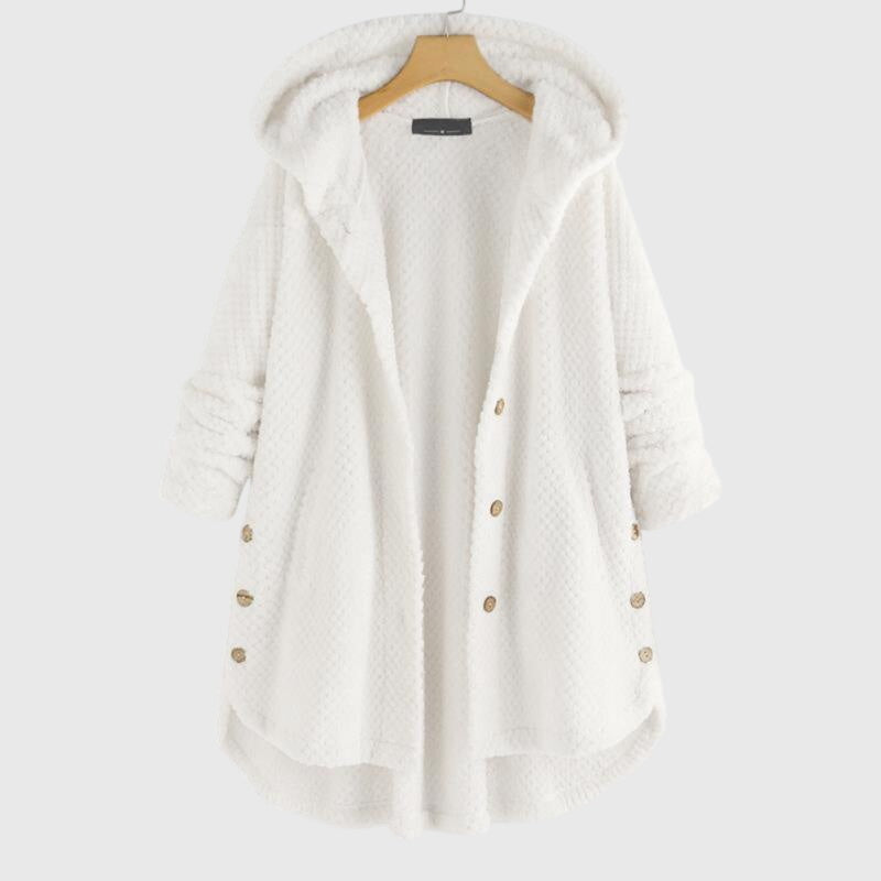 Franca™ - Fleece-takki hupulla