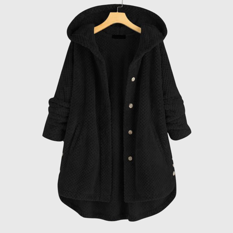 Franca™ - Fleece-takki hupulla