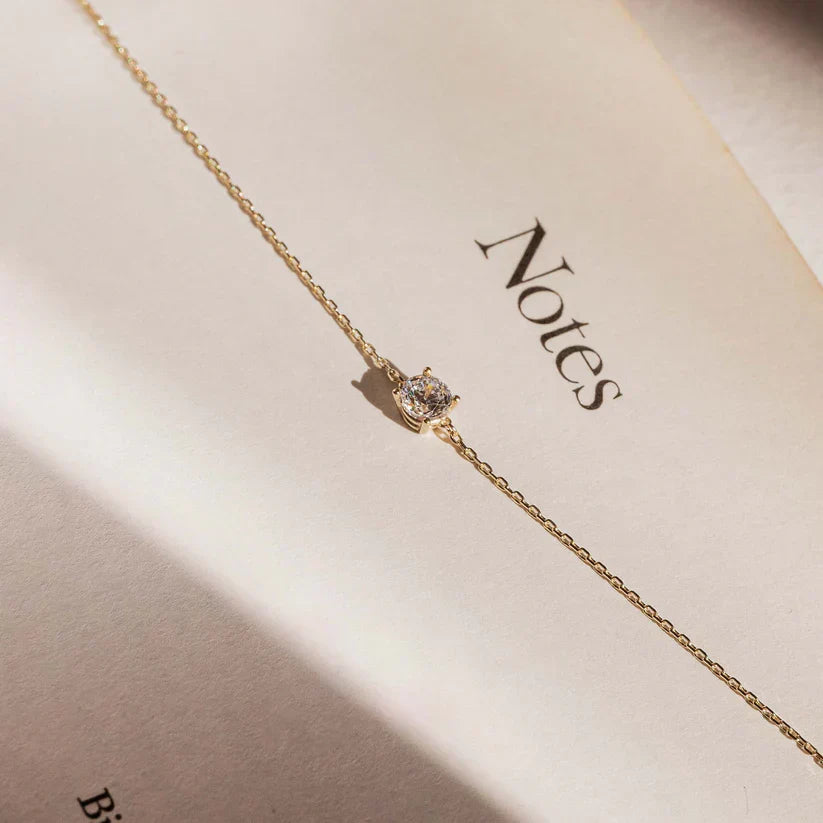 Dalynette | Rannekoru Moissanite-kivillä 14k Kullassa