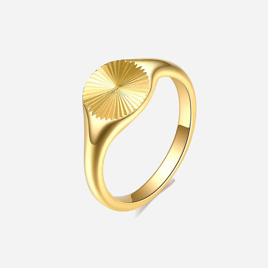 Rizavelle | Auringonpaiste Sormus 18K Kulta