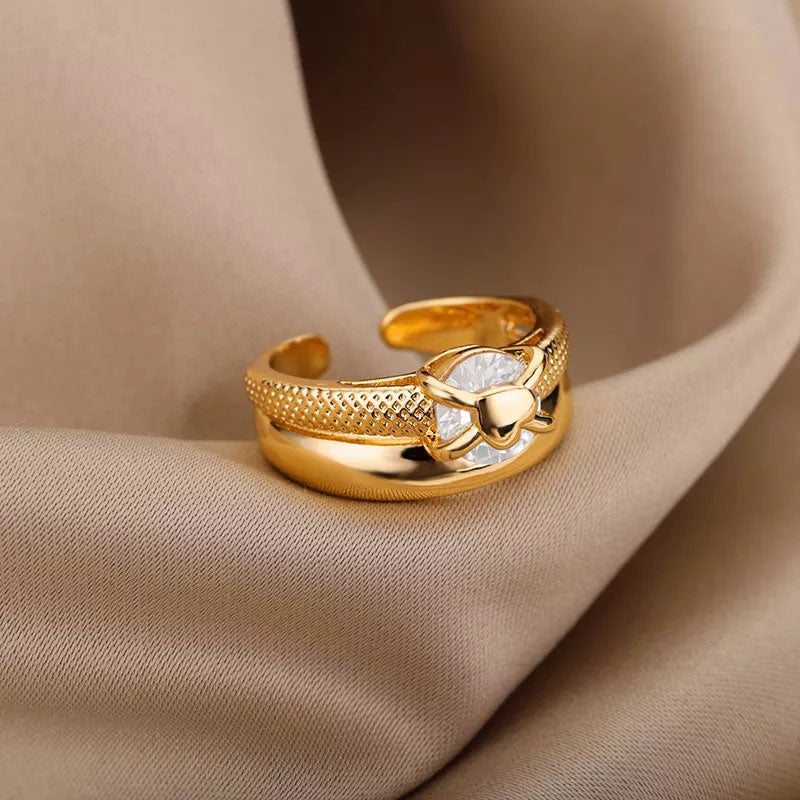 Melaniquee | Sormus 18K Kulta