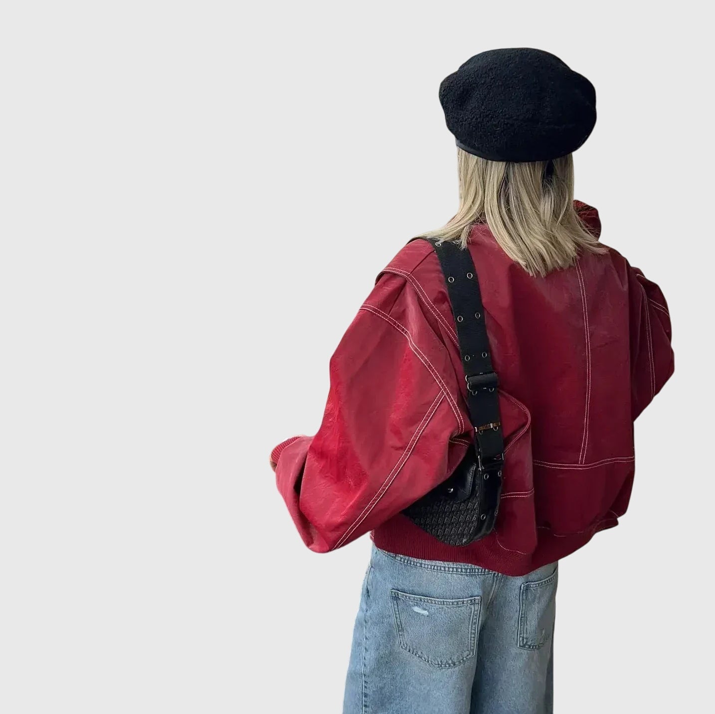 Faye™ - Ylipitkä Nahkatakki