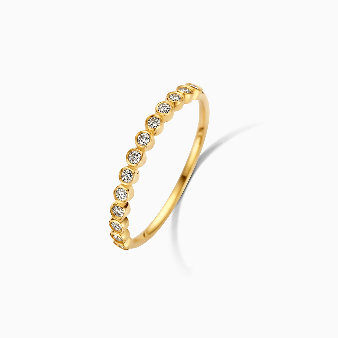 Isavianne | Timanttisormus 18K Kultaa