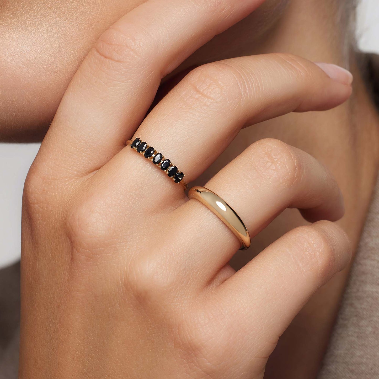 Velerianne | Kiinteä Sormus 14k Kulta
