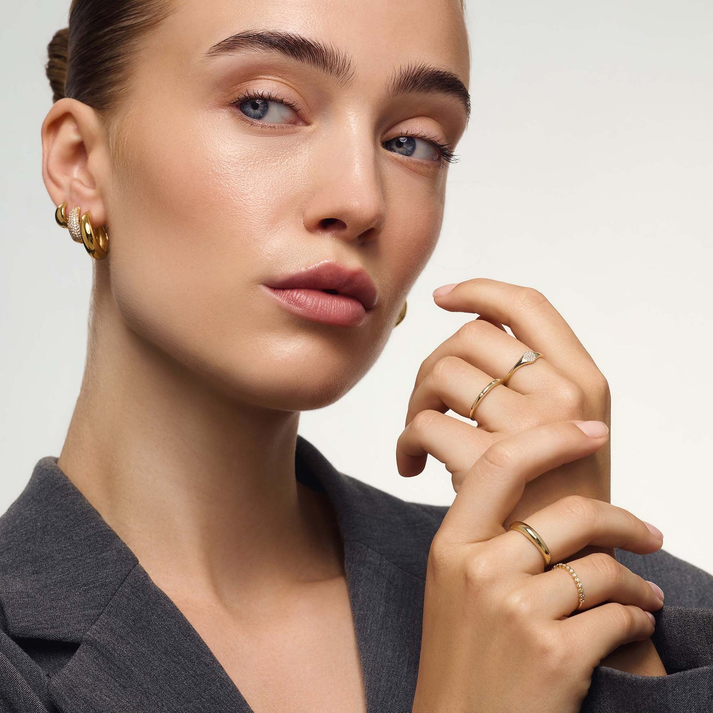 Raquienne | Midi Sormus 18k Kulta
