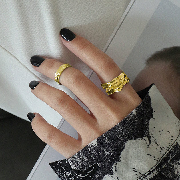 Jaylinette | Iso Sormus 18K Kulta