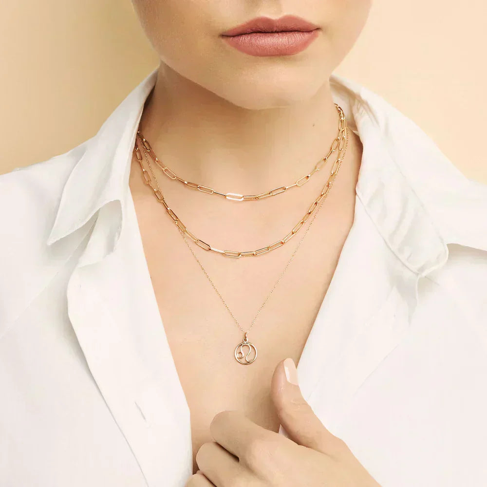 Rosalyette | Horoskooppimerkki Kaulakoru 18k Kulta