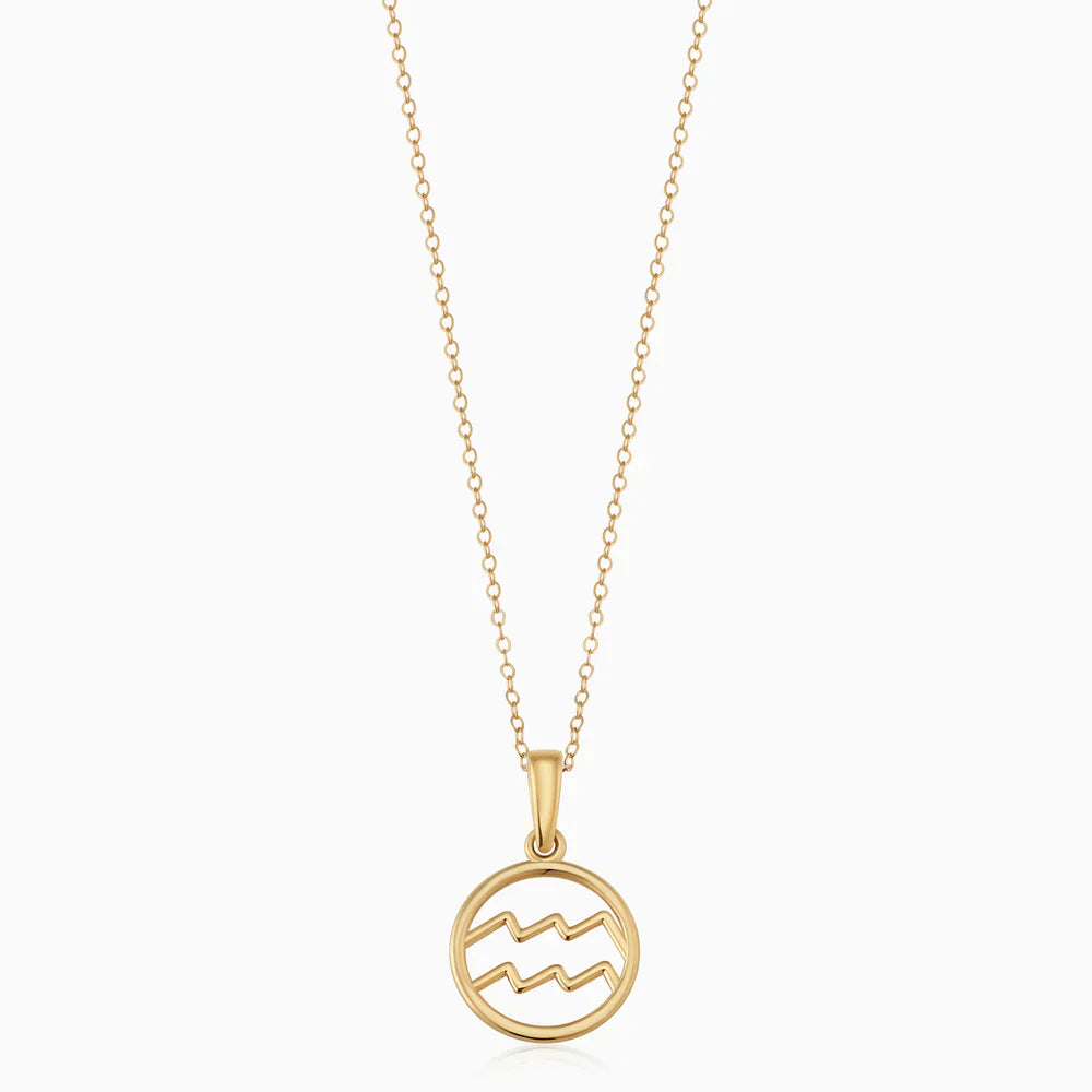 Rosalyette | Horoskooppimerkki Kaulakoru 18k Kulta