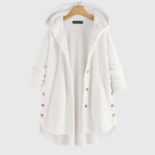 Franca™ - Fleece-takki hupulla