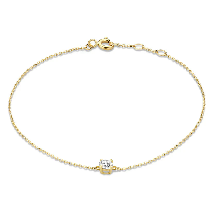 Dalynette | Rannekoru Moissanite-kivillä 14k Kullassa