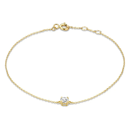 Dalynette | Rannekoru Moissanite-kivillä 14k Kullassa