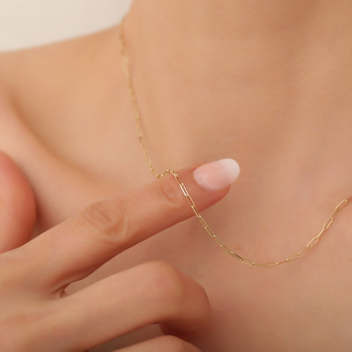 Tiaralynn | Pieni Paperikaulakoru 18K Kulta